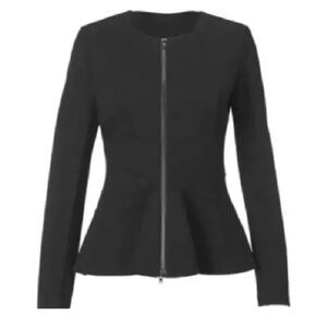 CAbi 5850 Crisscross Blazer in black size small
